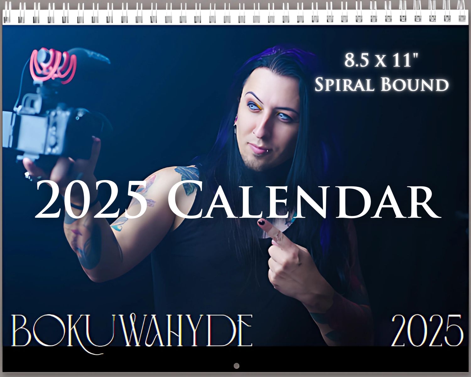 Bokuwahyde 2025 Calendar