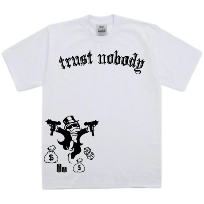 MONOPOLY MAN CUSTOM SHIRT (MONEY EDITION ITEM #1)