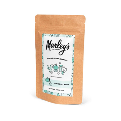 MARLEY&#39;S SHAMPOOVLOKKEN NORMAAL &amp; KINDERHAAR - MANDARIJN EN LAVANDIN VOOR 450ML SHAMPOO