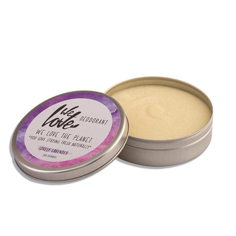 WE LOVE THE PLANET  DEODORANT CREME LOVELY LAVENDER