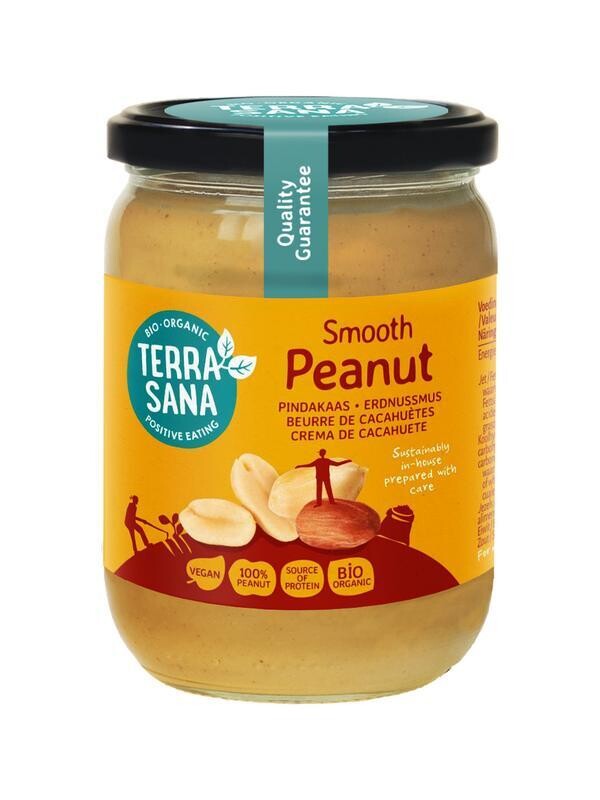 Terra Sana Pindakaas zonder zout Bio