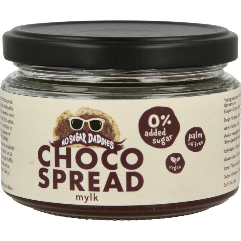 No sugar daddies lactose vrij chocospread bio
