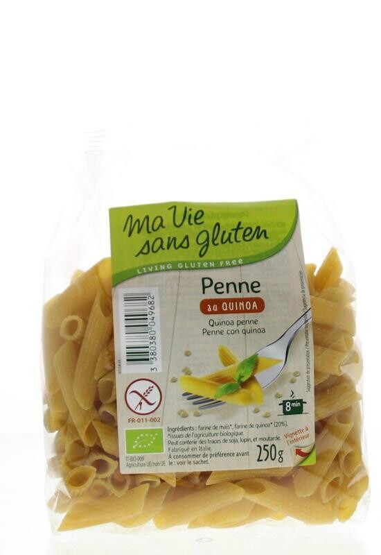 Ma vie sans glutenvrije penne Quinoa bio
