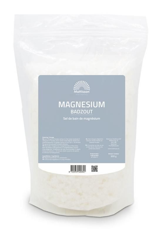 Mattisson Magnesium badzout.