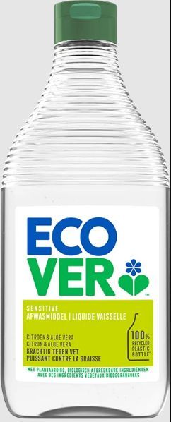 Ecover afwasmiddel citroen en aloë Vera