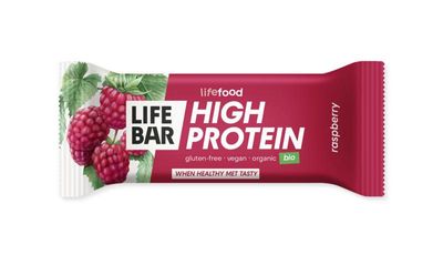 Lifefood Lifebar proteïne framboos bio