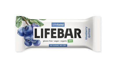 Lifebar Blueberry Quinoa Bio Raw