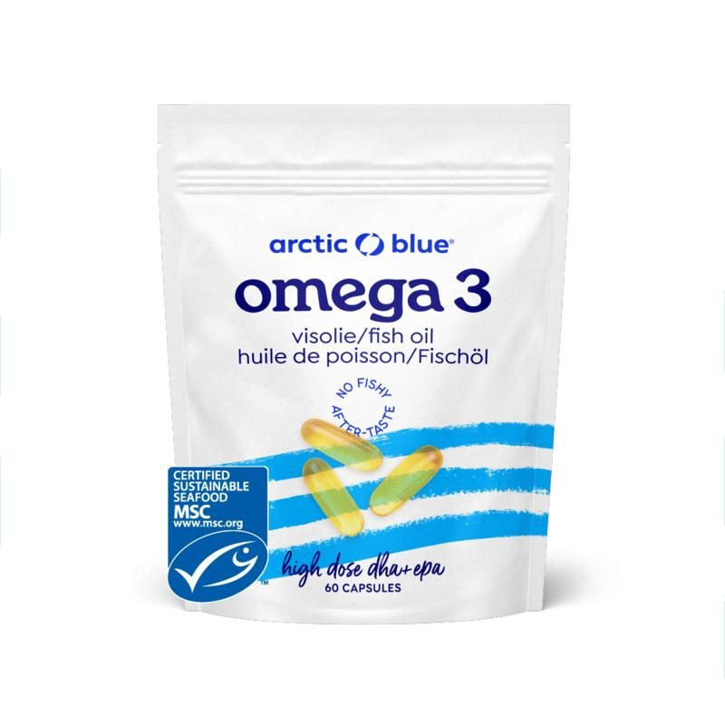 Arctic Blue omega 3 visolie capsules