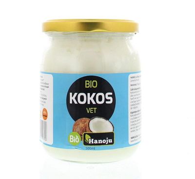 Hanoju Kokosolie Bio geurloos