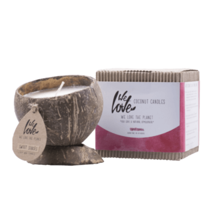 We Love the Planet Coconut candle Sweet Senses