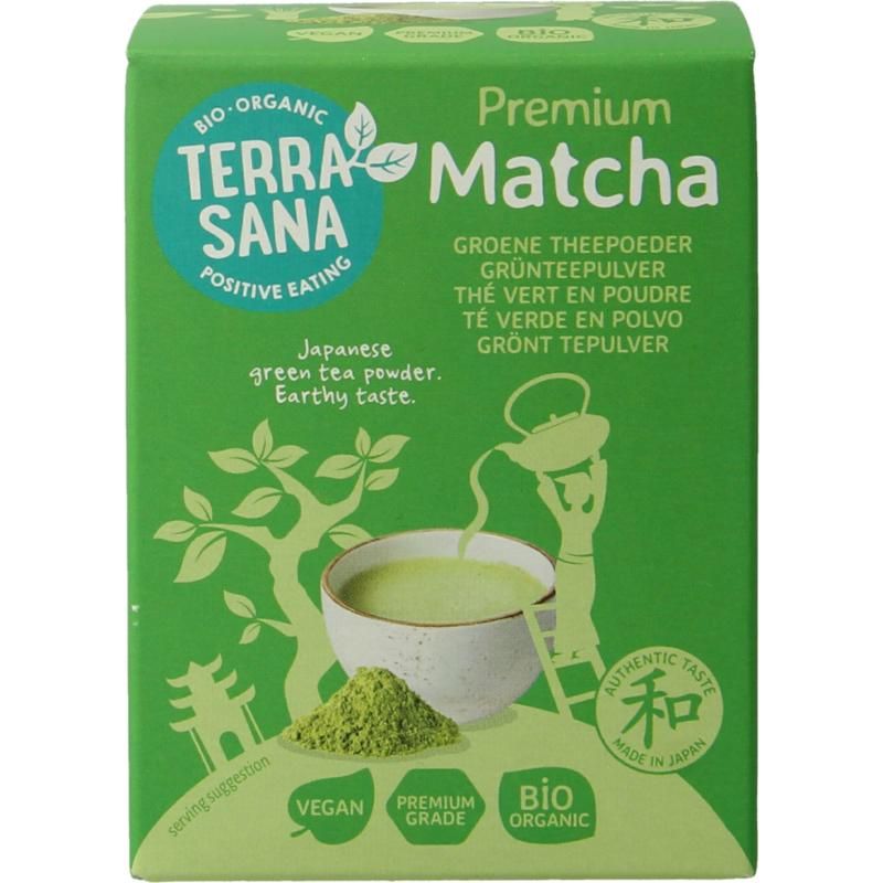 Terrasana Matcha thee premium Bio