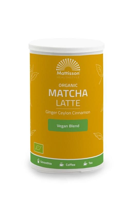 Mattisson Latte Matcha gember- Ceylon kaneel bio