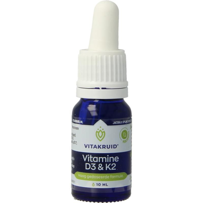 Vitakruid vitamine D3 en K2 10 ml