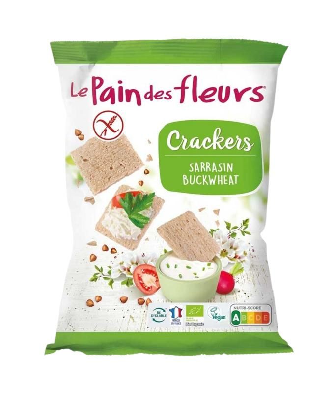 Le pain des Fleurs crackers Boekweit Bio