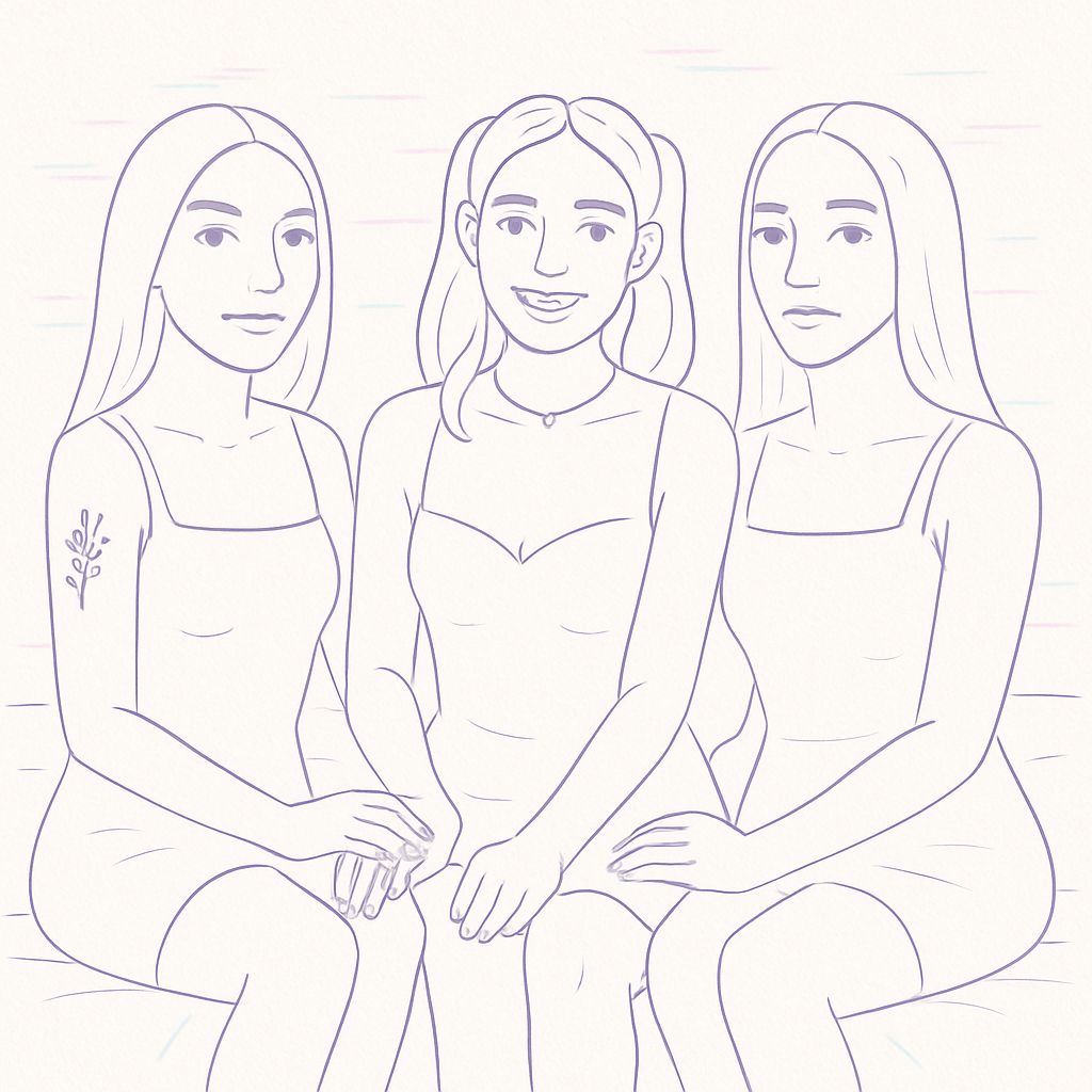 Aaliyah, Leslie And Samira