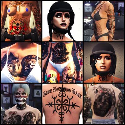 STACKED TATTOOS