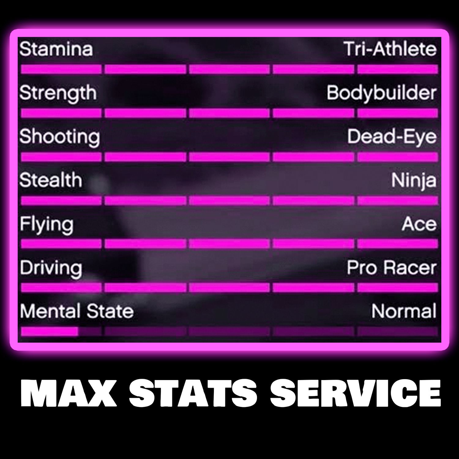 MAX STATS XBOX ONE &amp; XBOX SERIES XS
