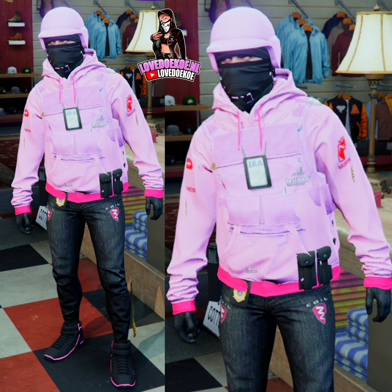 PINK HOODIEBOY