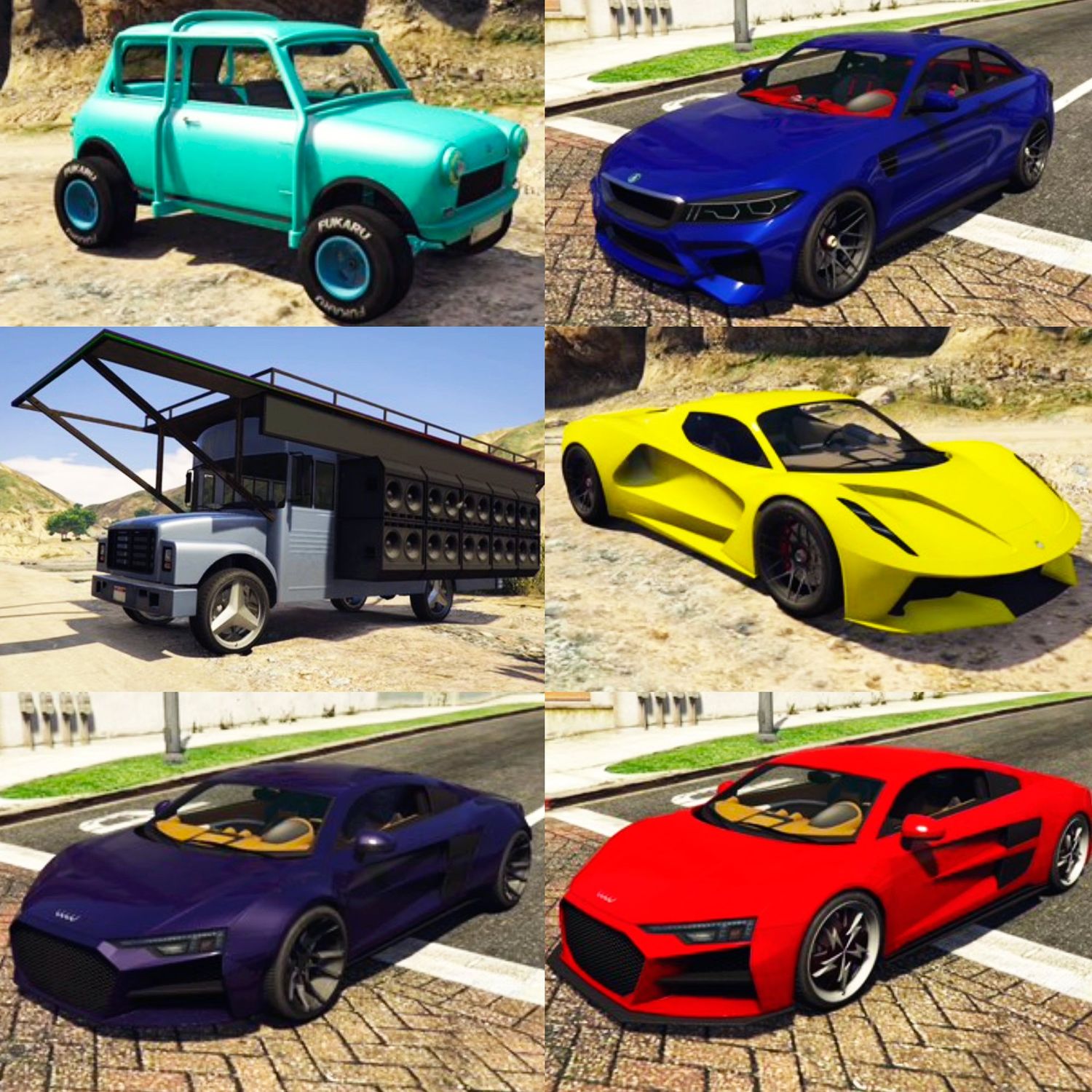 10 DMO CARS BUNDLE