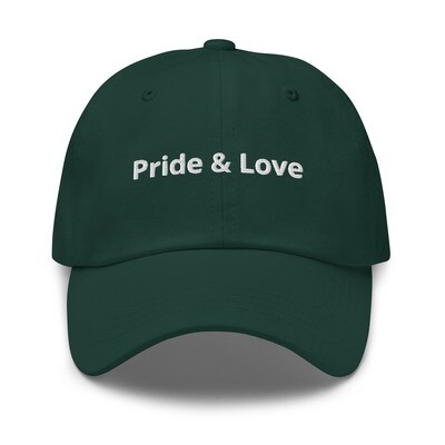 Stylish Pride and Love Embroidery hat