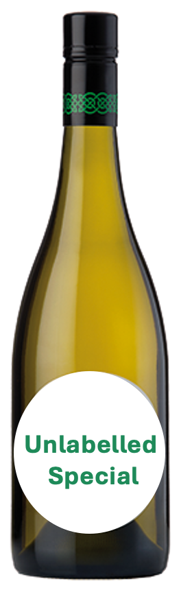 2019 Alainn Fion Chardonna RRP $35.00. Unlabelled special price $15 per bottle - $180 per dozen for an order.