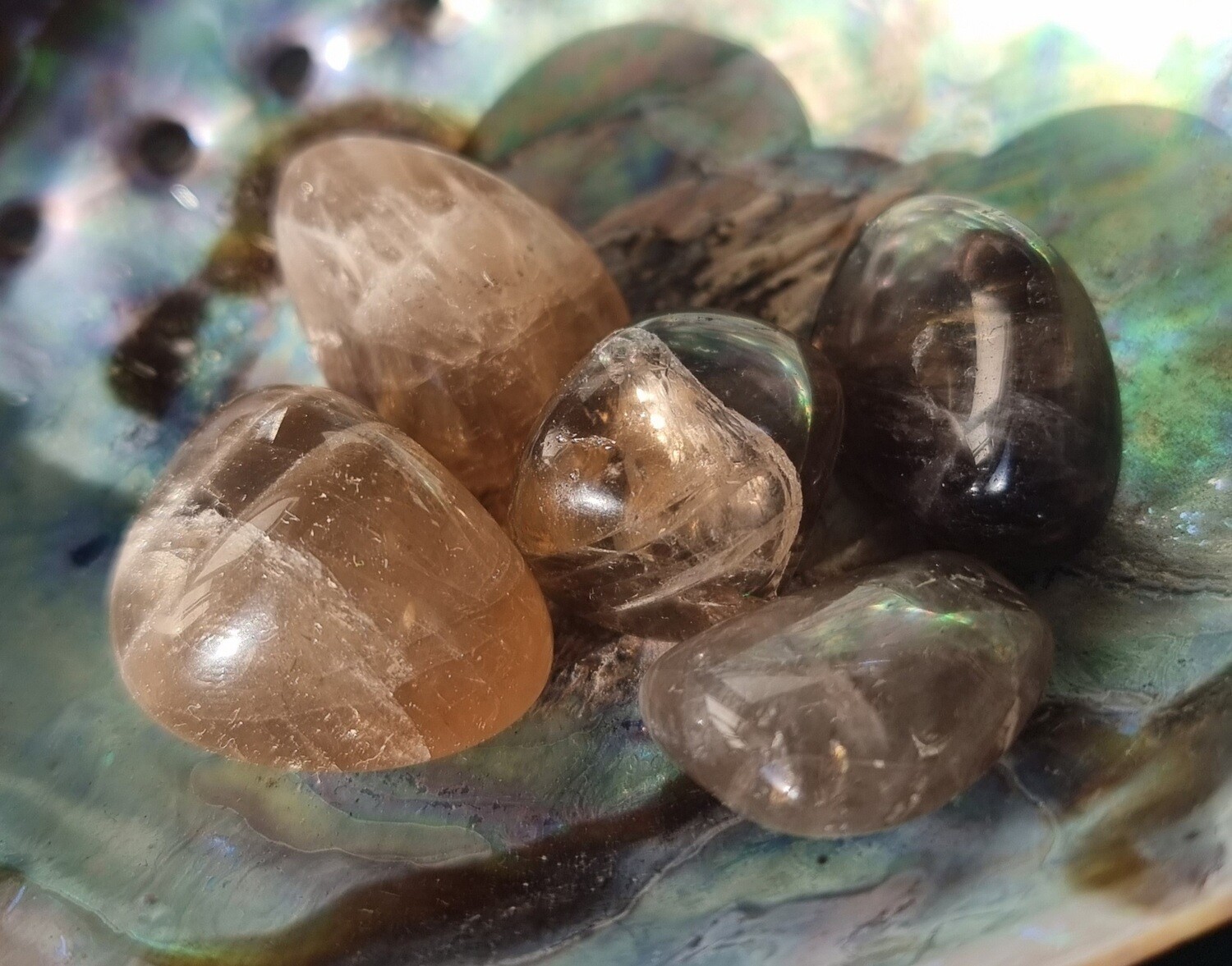Smokey Quartz Tumbles