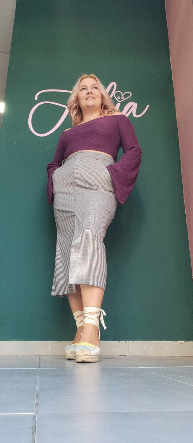 FALDA PATA DE GALLO