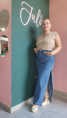 FALDA VAQUERA
