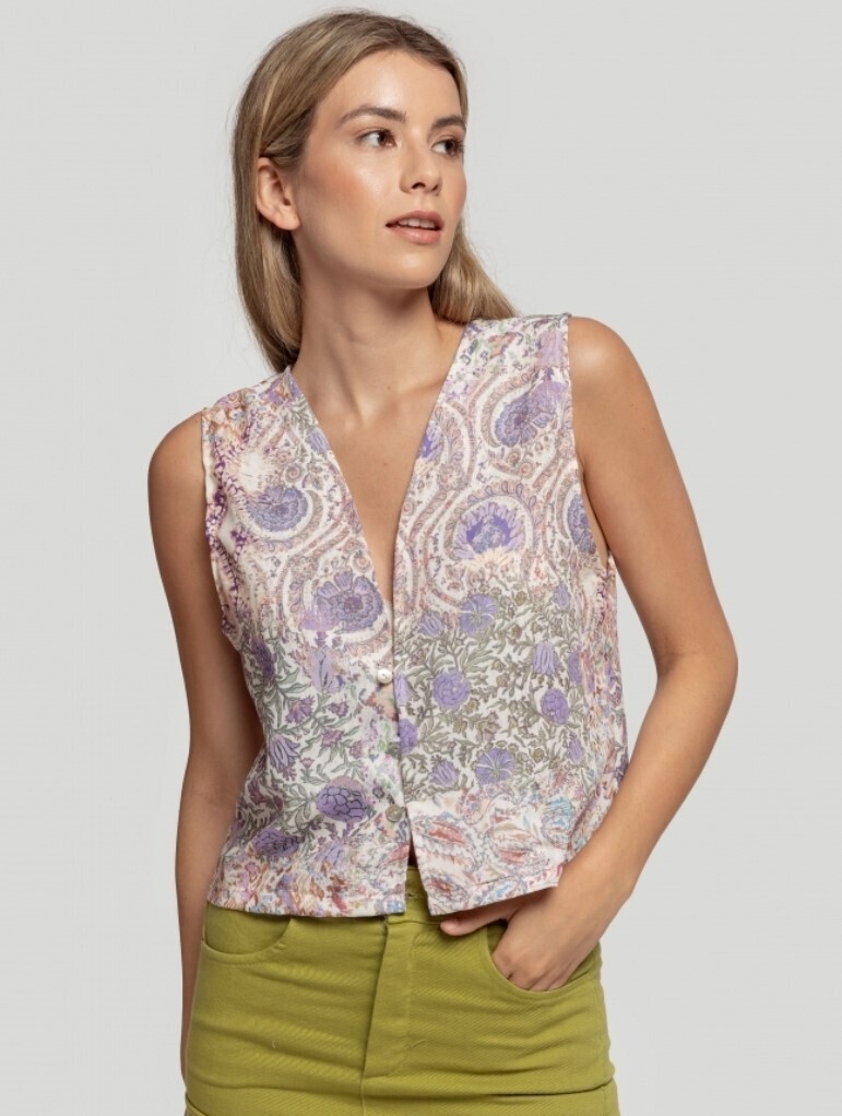 CHALECO ESTAMPADO
