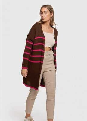 CARDIGAN MARRON