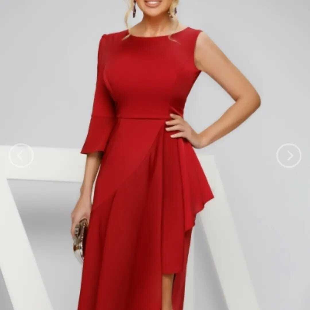 VESTIDO BURDEOS