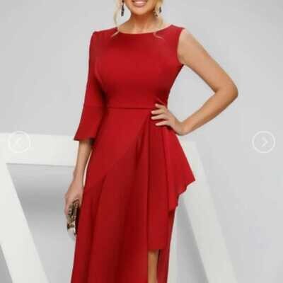 VESTIDO BURDEOS