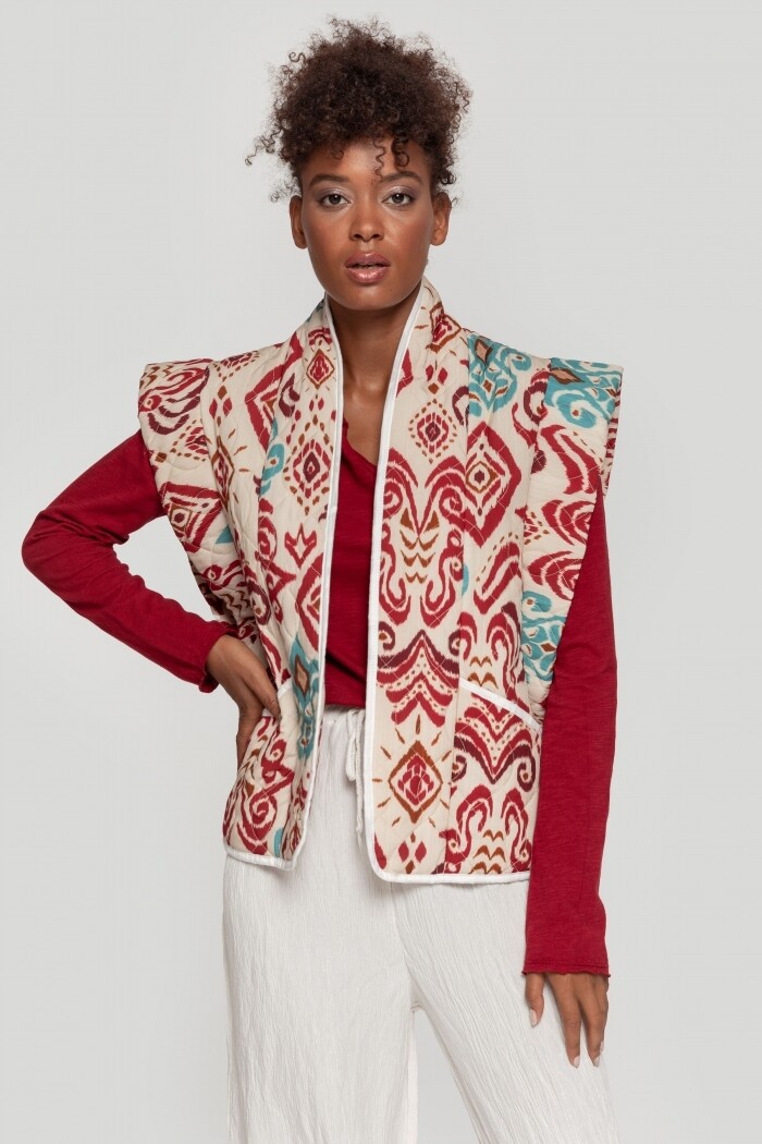 CHALECO BURGUNDY