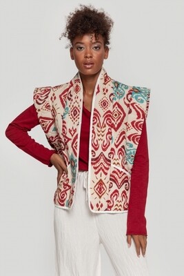 CHALECO BURGUNDY