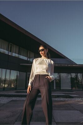 BLUSA SATINADA
