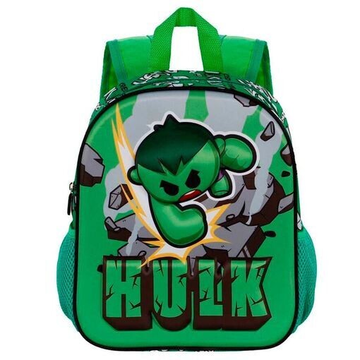 Mochila pequeña 3D Hulk Marvel 31 cm