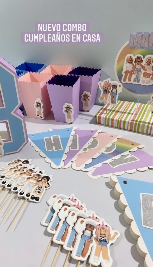 Combo cumpleaños en casa