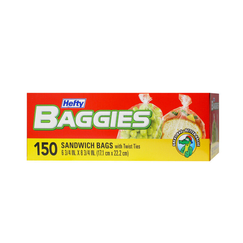 Baggies Sndwch 150 Bags