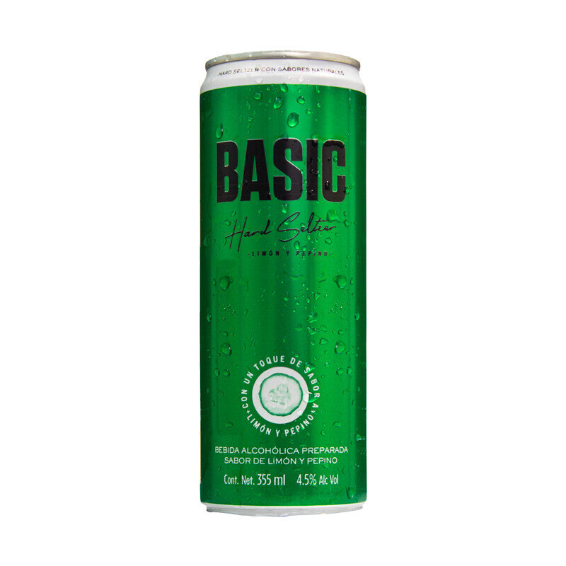 Basic Hard Pepino&amp;limon 355ml