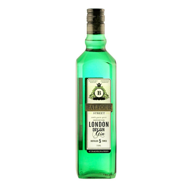 Balfour Stre Lon Dry Gin 750ml