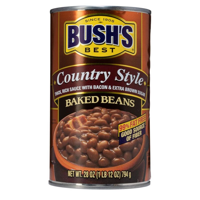 Baked Bean Cntry Styl Bush 28o