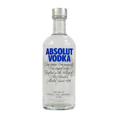 Absolut Blue Vodka 375ml