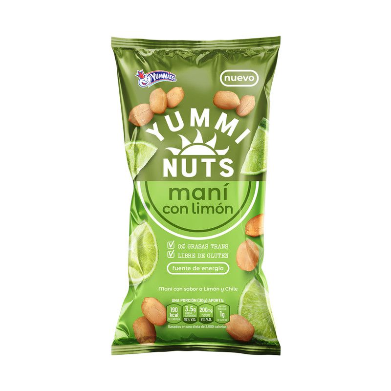 Yummies Mani C/chile Limon 80