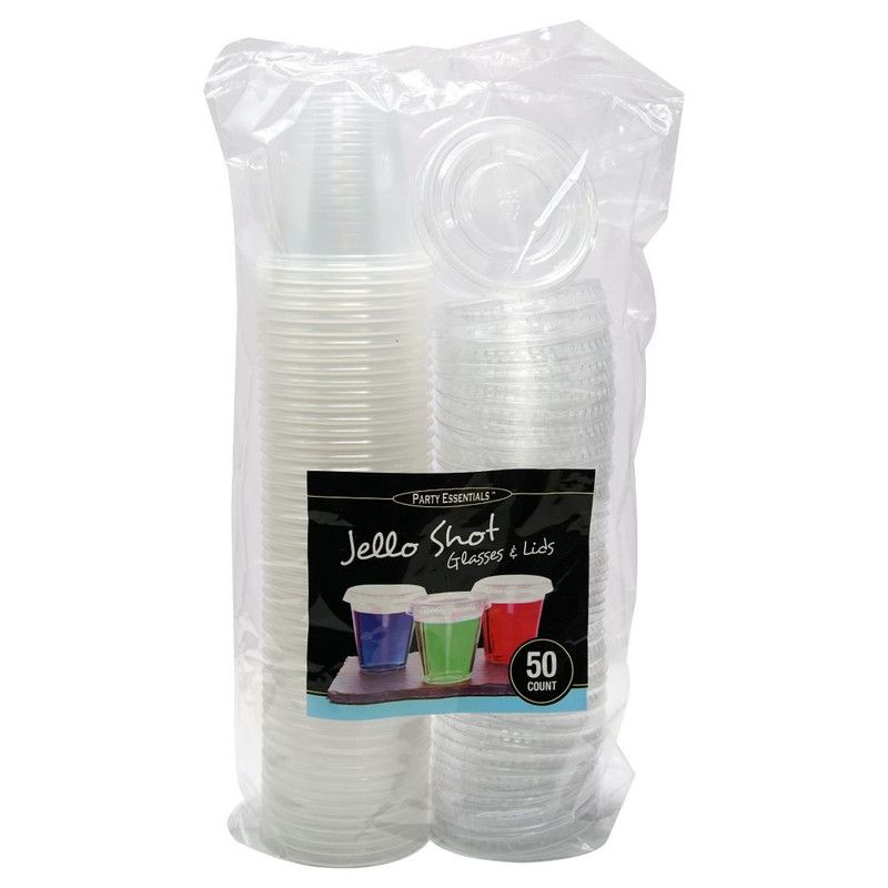 Shots With Lids 2 Oz 50 Ct