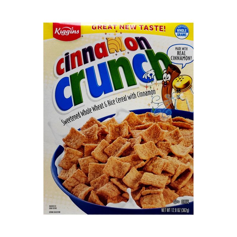 Kig Cinnamon Crunch Cer 12.8oz