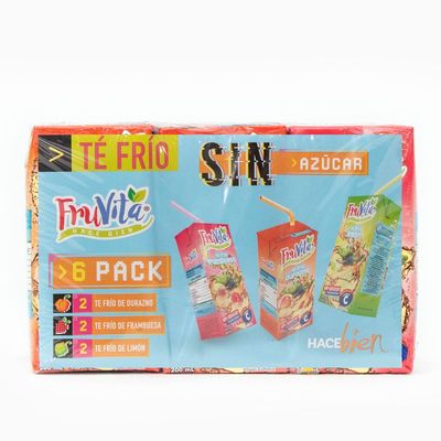 6pk Fruvita Té Frio 200ml