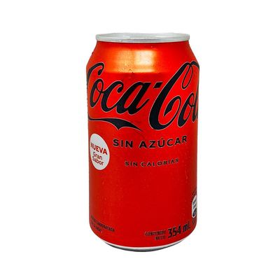 Coca Cola Sin Azucar Lata355ml