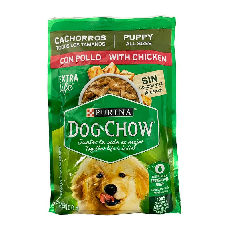 Dog Chow Chicken Puppy 100gr