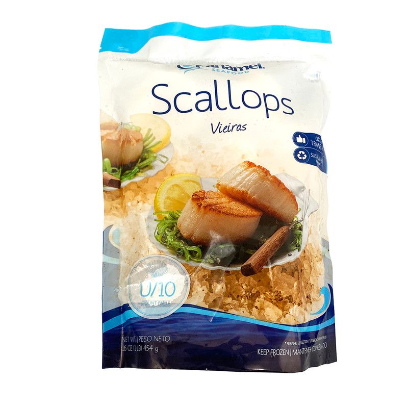 Scallops U10 Bolsa De 10 Unds