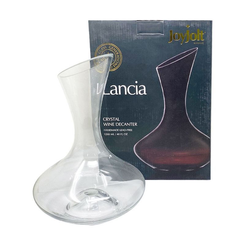 Joyjolt Lancia Wine Decanter C